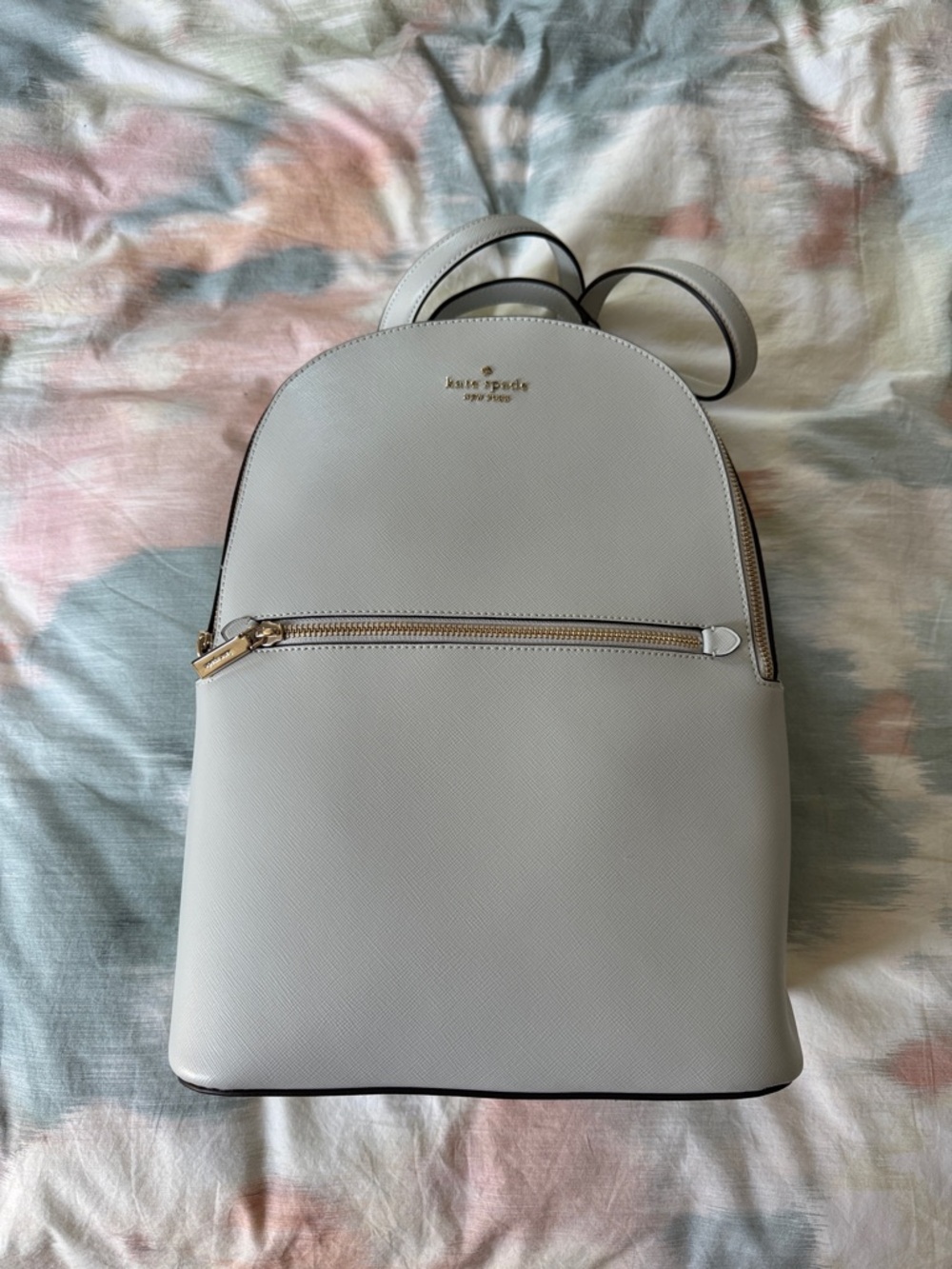 kate spade Saffiano Leather Backpack with Gold Hardware